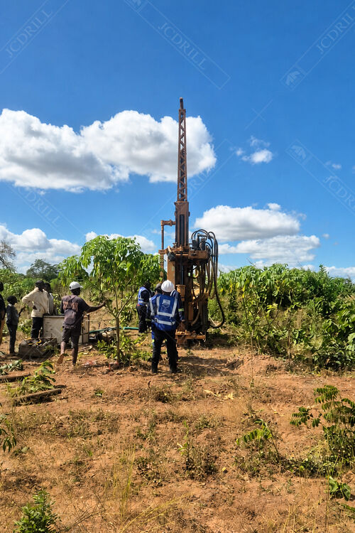 JCD200 Core Drilling Rig in Africa