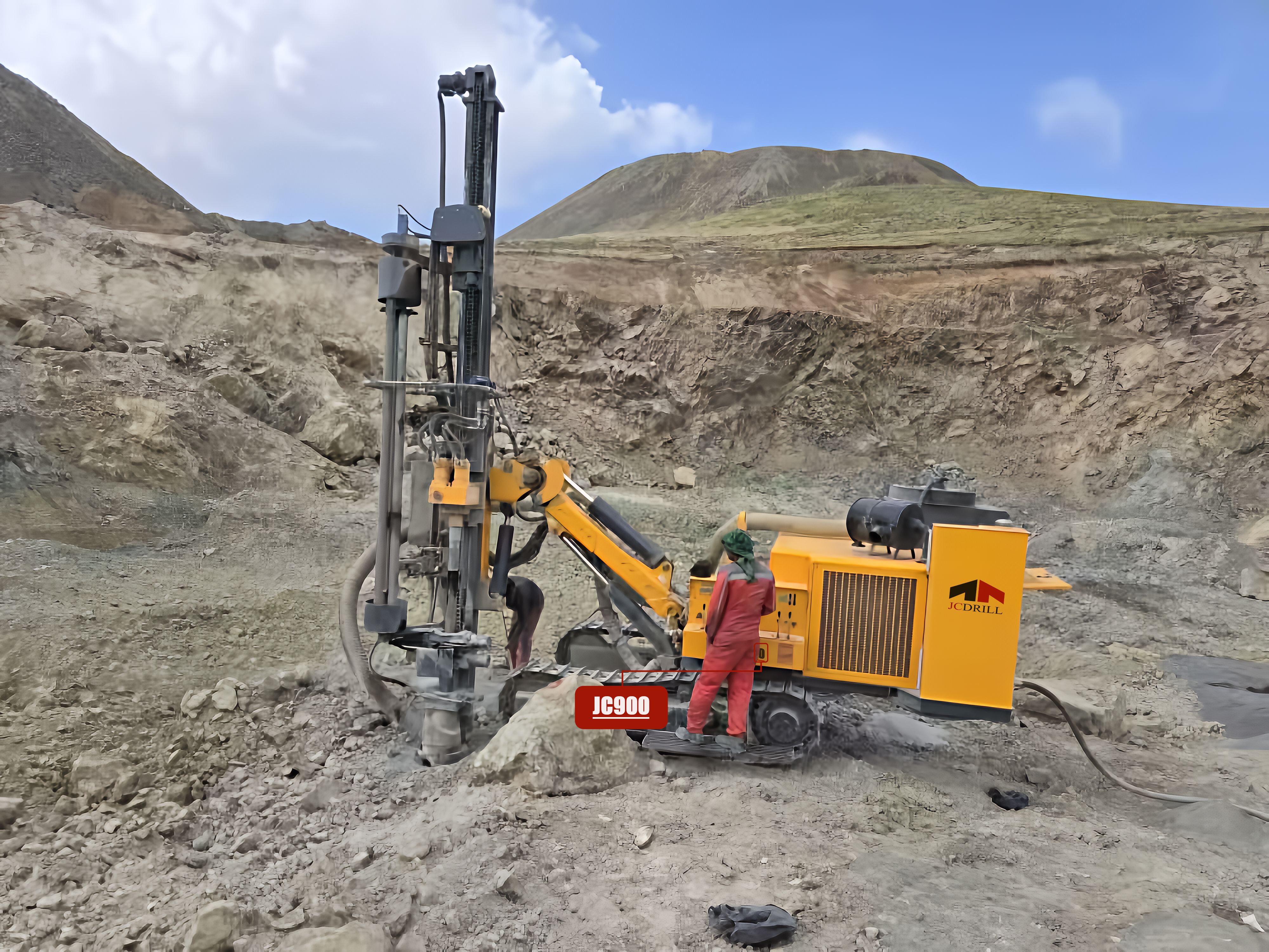 企業に関する最新事例 JC900 中東の鉱山プロジェクト