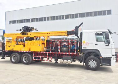 DTHのトラックによって取付けられる井戸の掘削装置機械200m十分に油圧タイプ