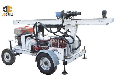 取付けられる24kwエンジン力の井戸の掘削装置のDthの鋭い機械トレーラー