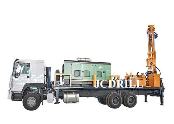 Kaishanの空気圧縮機のYuchaiのディーゼル機関水掘削装置のトラック