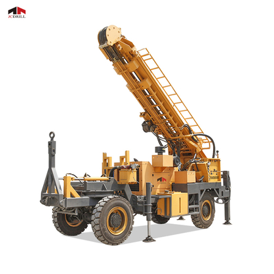 購入 TWD600 油圧式四輪トレーラー搭載型井戸掘削リグ オンライン製造