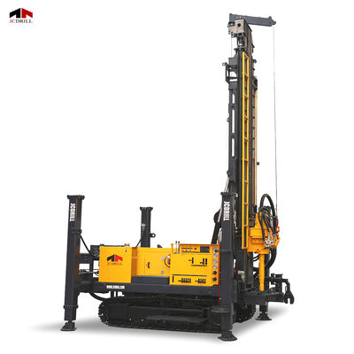 購入 CWD450T Crawler Mounted Water Well Borehole DTH Drilling Rig オンライン製造