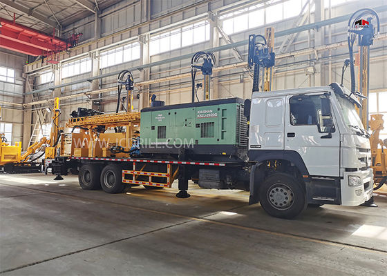 購入 6x4 300metersの多機能のトラックによって取付けられる試錐孔の掘削装置 オンライン製造