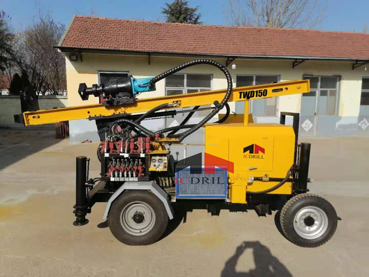 購入 JCのドリルTWD 150の車輪のトレーラーDTHの装備の井戸の訓練 オンライン製造