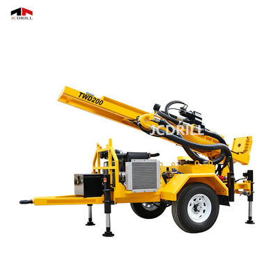 良い価格 多用途DTH掘削工法、OK OEMおよびクローラー移動性を備えた井戸掘削リグ オンライン