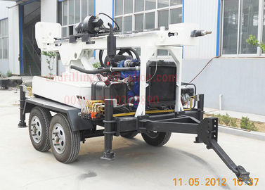 良い価格 150m Dthの泥の鋭いトレーラーは45kwディーゼルTWD150の掘削装置を取付けました オンライン