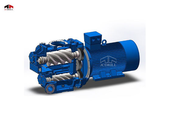 小さい低圧携帯用回転式ねじ空気圧縮機はジャックのハンマーのための1つの2車輪を取付けた