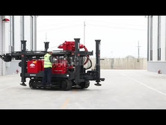 400m クローラー搭載 深水井掘削リグマシン