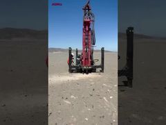 お客様の肯定的な声: 太陽光発電および井戸プロジェクト向けの CWD200 掘削リグ